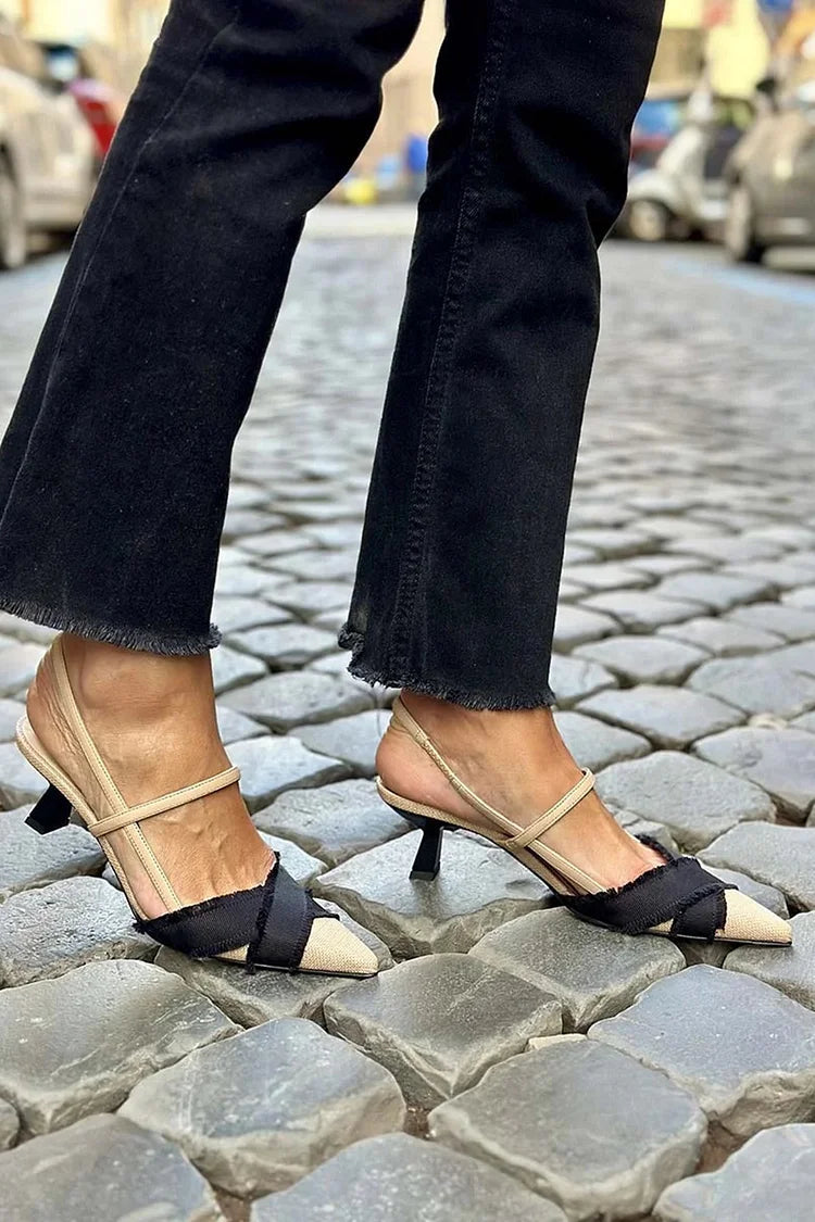 Elowen™ | Elegant Slingback Shoes