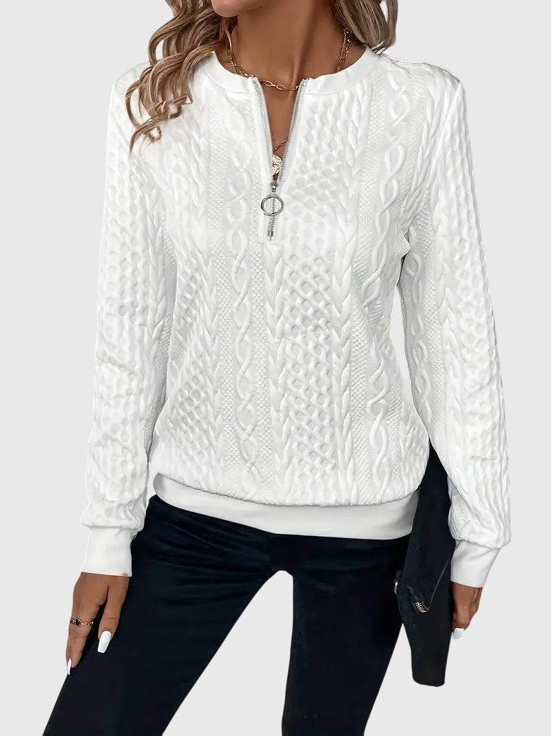 Elowen™ | Cardigan with Asymmetrical Hem