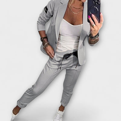 Elowenai™ | Elegant Set of Top, Jacket, and Pants