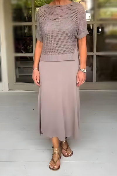 Elara™ | Summer Maxi Dress with Flowing Skirts