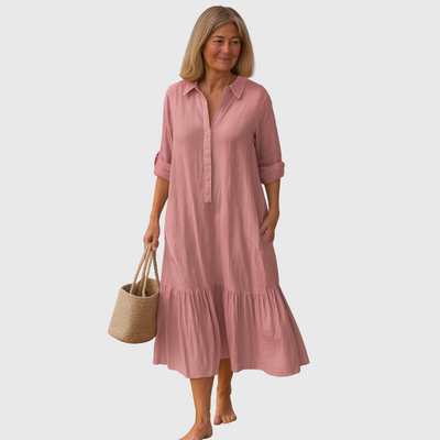 Aveline™ | Collared Hemline Summer Dress