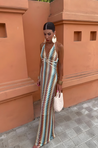 Lunara™ | Ethereal midi dress with batwing sleeves