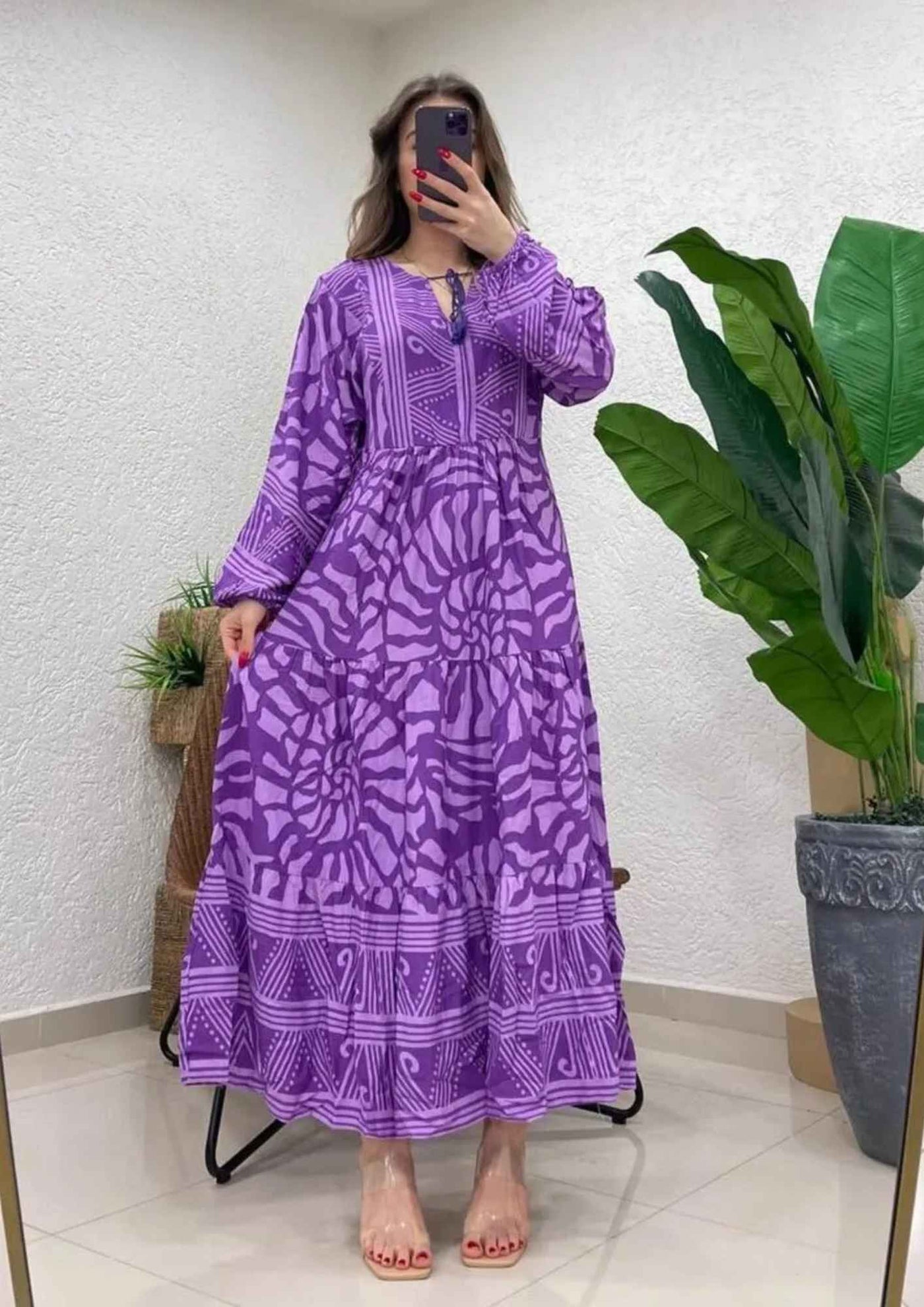Printed Dress