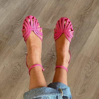Aurelia Vinta™ | Woven Elegance Sandals