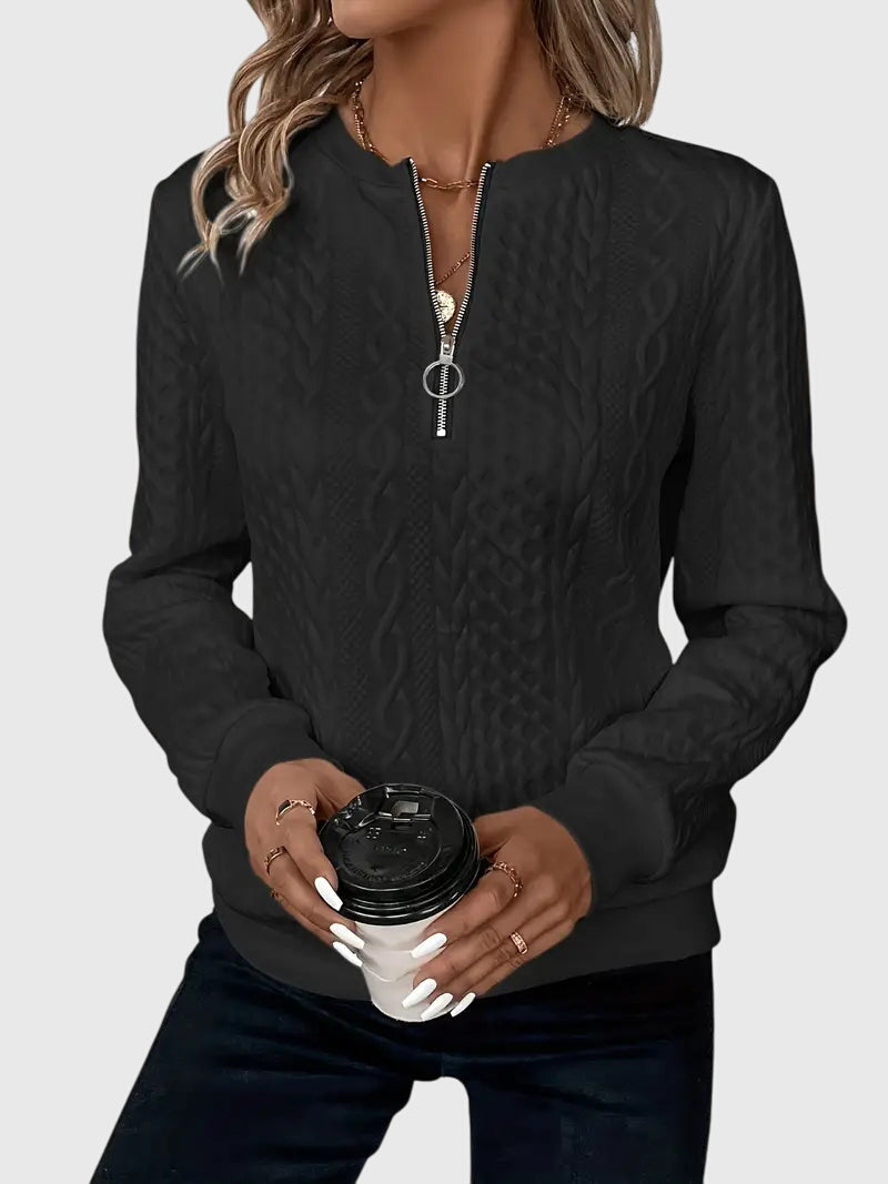 Elowen™ | Cardigan with Asymmetrical Hem