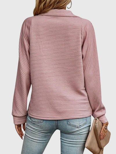 Elowen™ | Luxe Pullover with Asymmetrical Hem