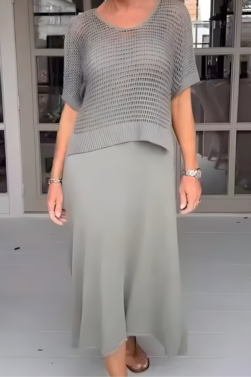 Elara™ | Summer Maxi Dress with Flowing Skirts