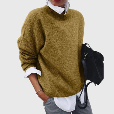 Rhiannon™ | Timeless Charcoal Knit Pullover