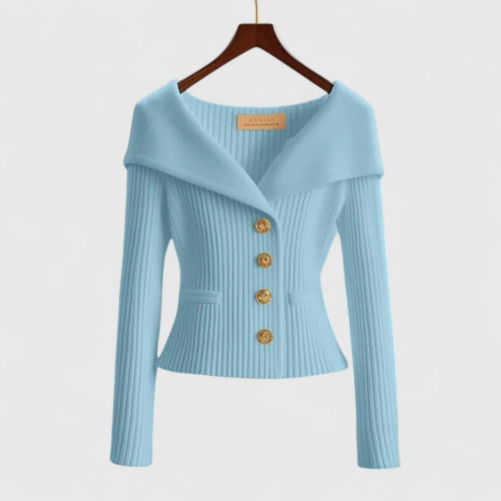 Lunaira™ | Luxurious Wrap Sweater