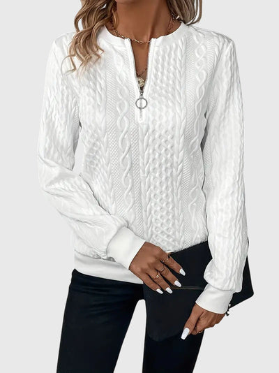 Elowen™ | Cardigan with Asymmetrical Hem