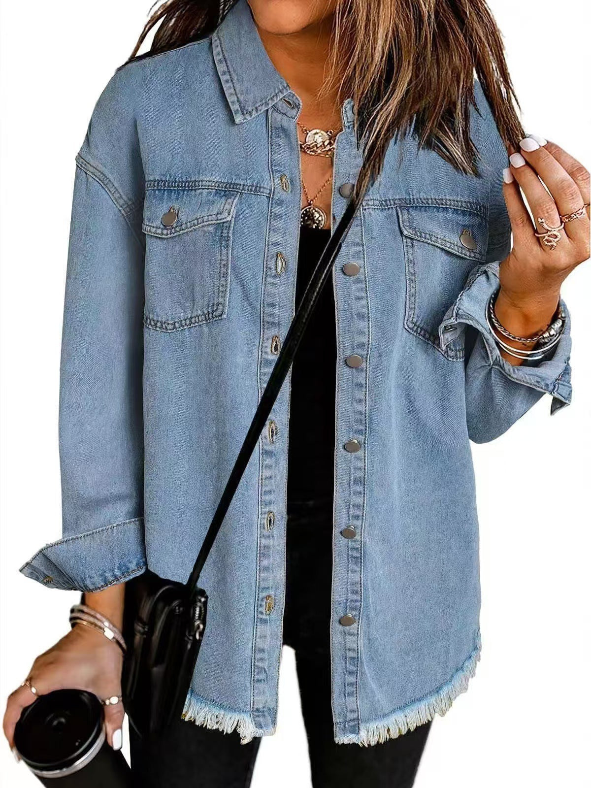Aurelin™ | Elysian Denim Jacket