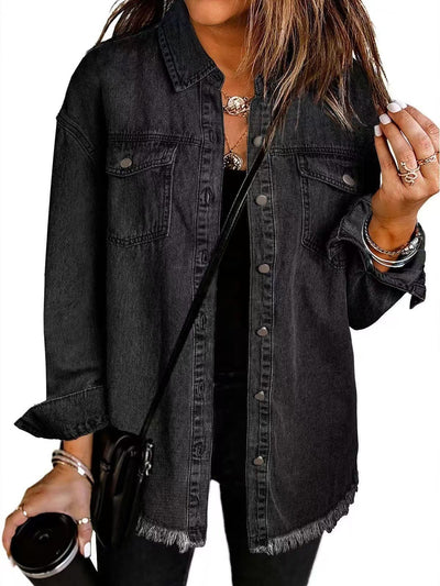 Aurelin™ | Elysian Denim Jacket