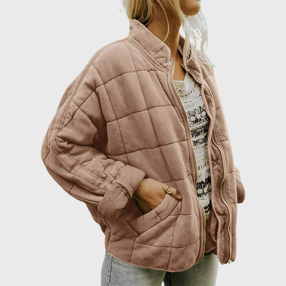 Elysant™ | Quilted jacket with an elegant oversized look.