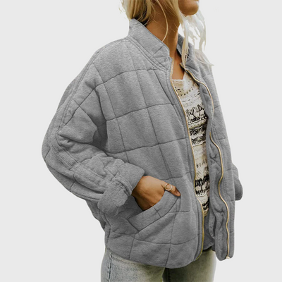 Elysant™ | Quilted jacket with an elegant oversized look.