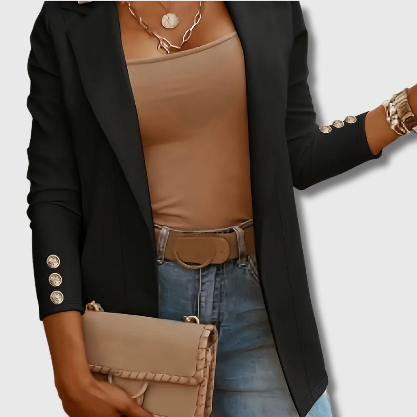 Noémie - Elegant Long Women's Jacket Limited Edition