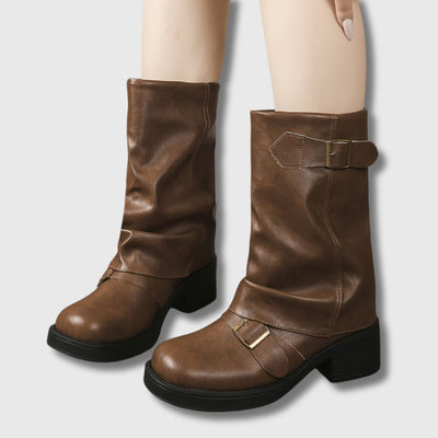 Elena – Women's Western Lace-Up Boots | Limited Edition