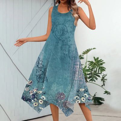Elarwen™ | A-Line Midi Dress