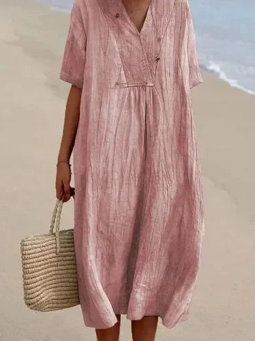 Elowira™ | Cotton Beach Summer Dress