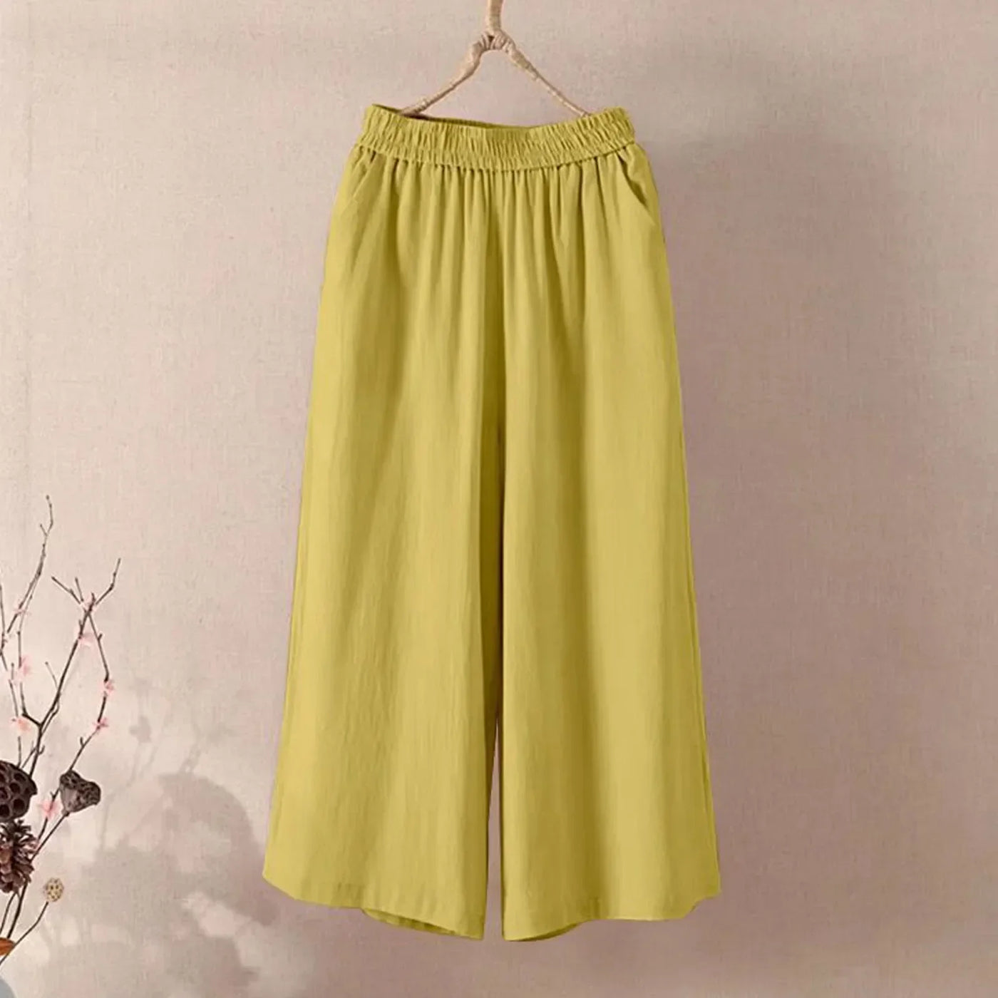 Nylah® | Soft Flow Wide Capris