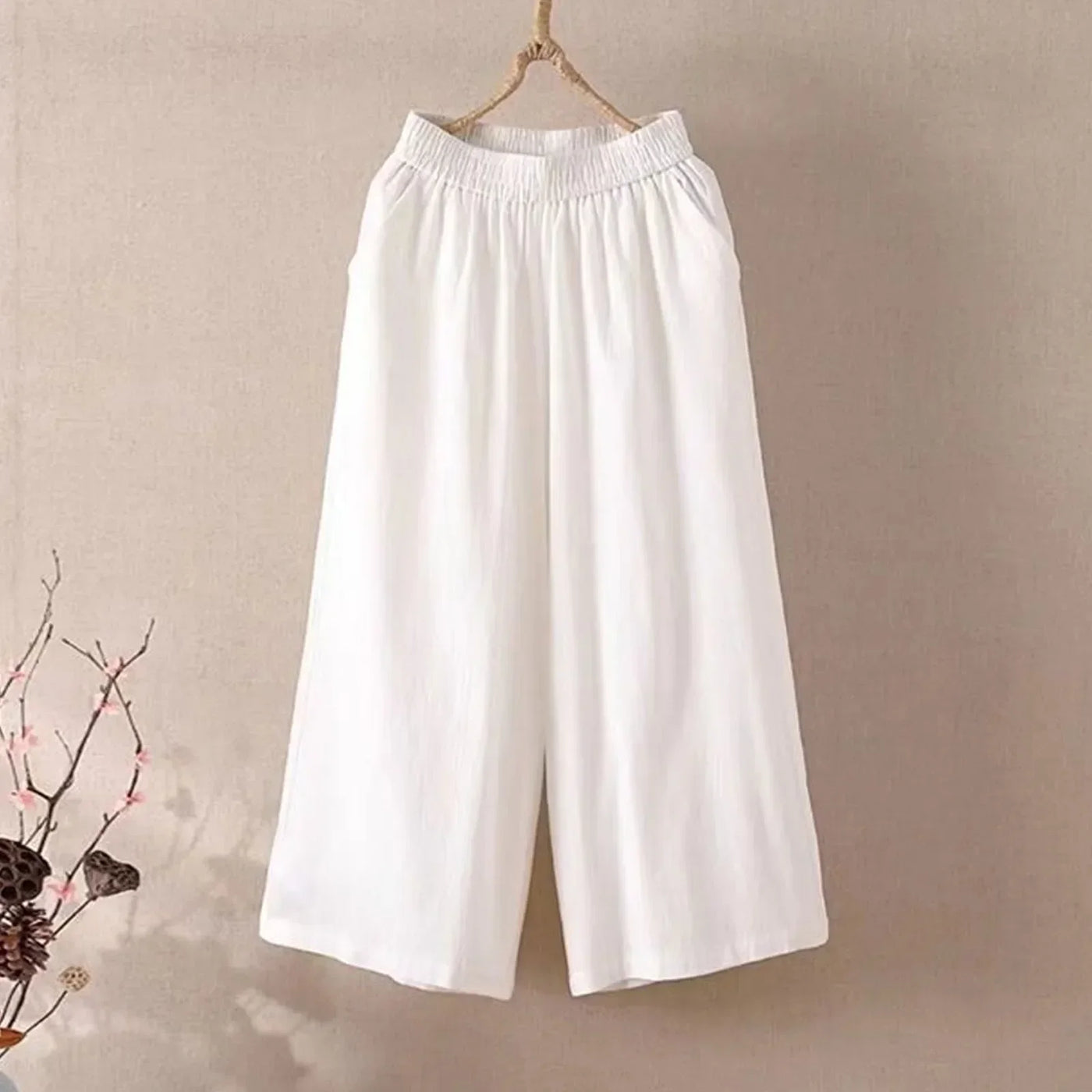 Nylah® | Soft Flow Wide-Leg Capris