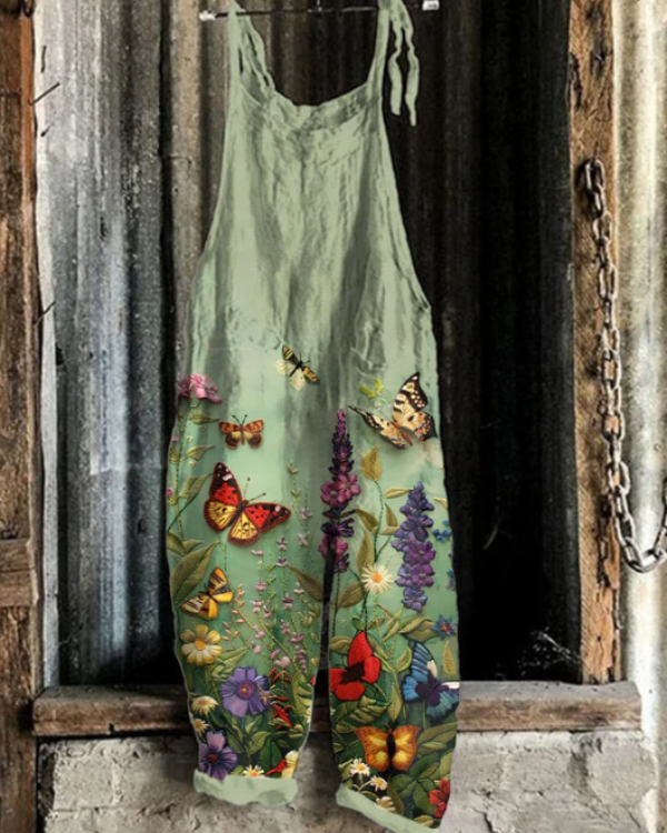 Elowen™ | Botanical Elegance Overalls