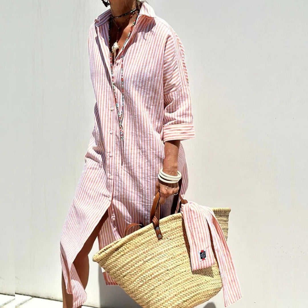 Suusje™ | Elegant Striped Summer Dress