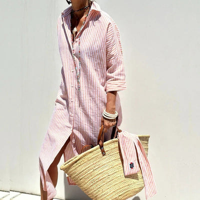 Suusje™ | Elegant Striped Summer Dress