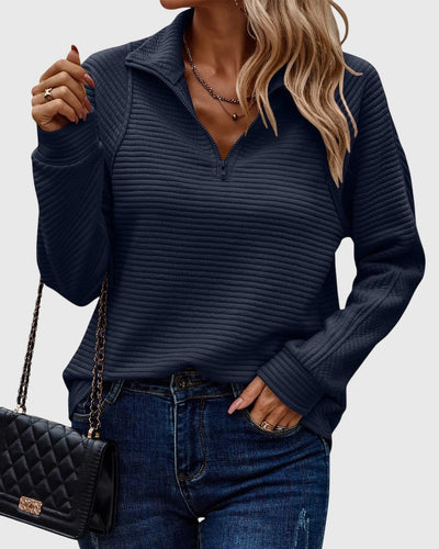 Elowen™ | Luxe Pullover with Asymmetrical Hem