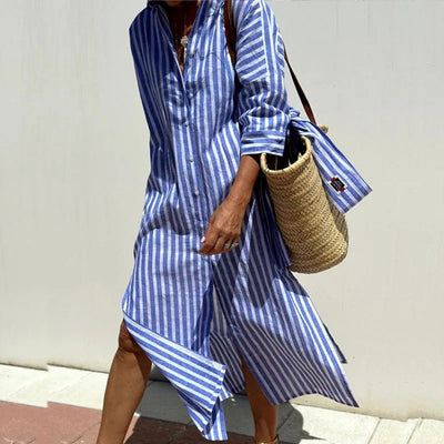 Suusje™ | Elegant Striped Summer Dress