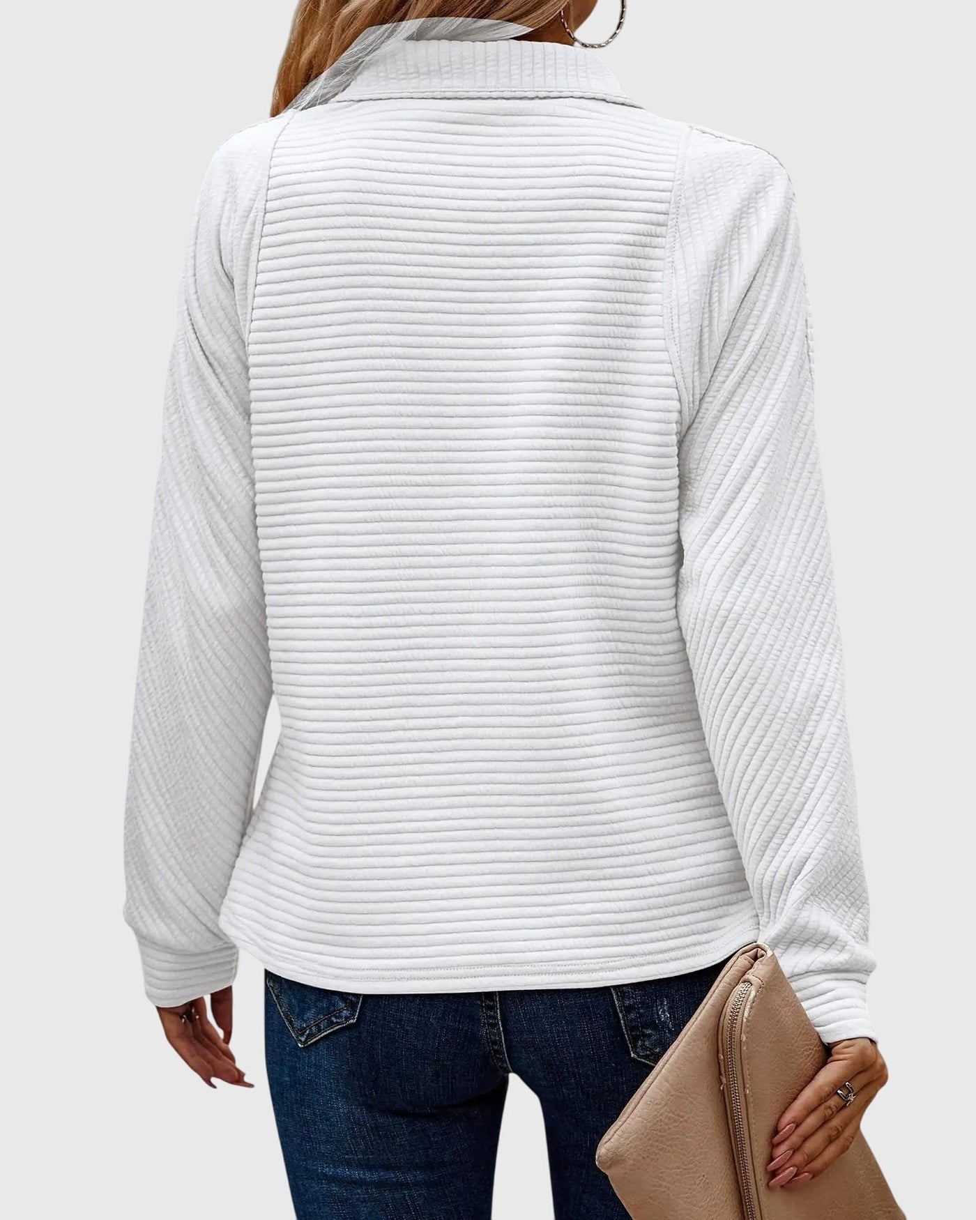 Elowen™ | Luxe Pullover with Asymmetrical Hem