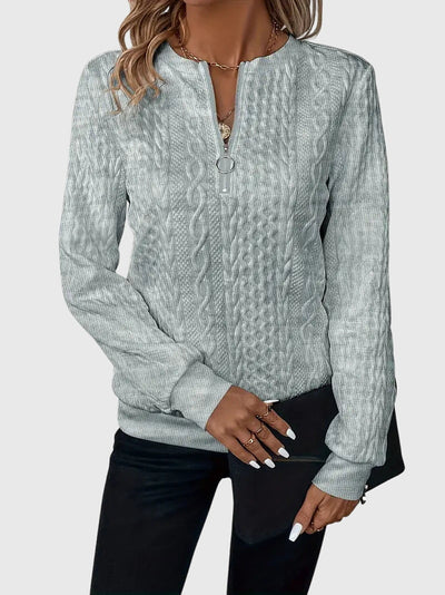 Elowen™ | Cardigan with Asymmetrical Hem