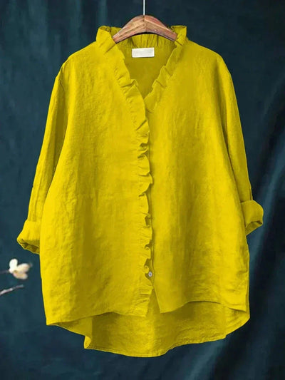 MELINDA | Ruffle Blouse