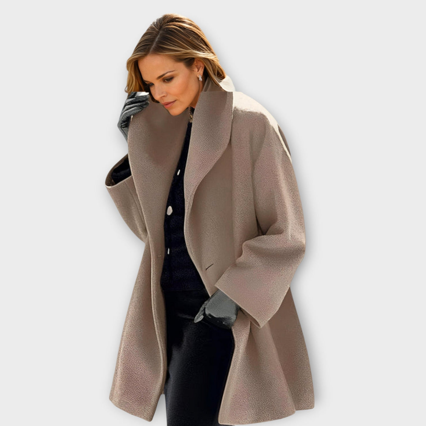 Maelis™ | Premium Windproof Wool Coat